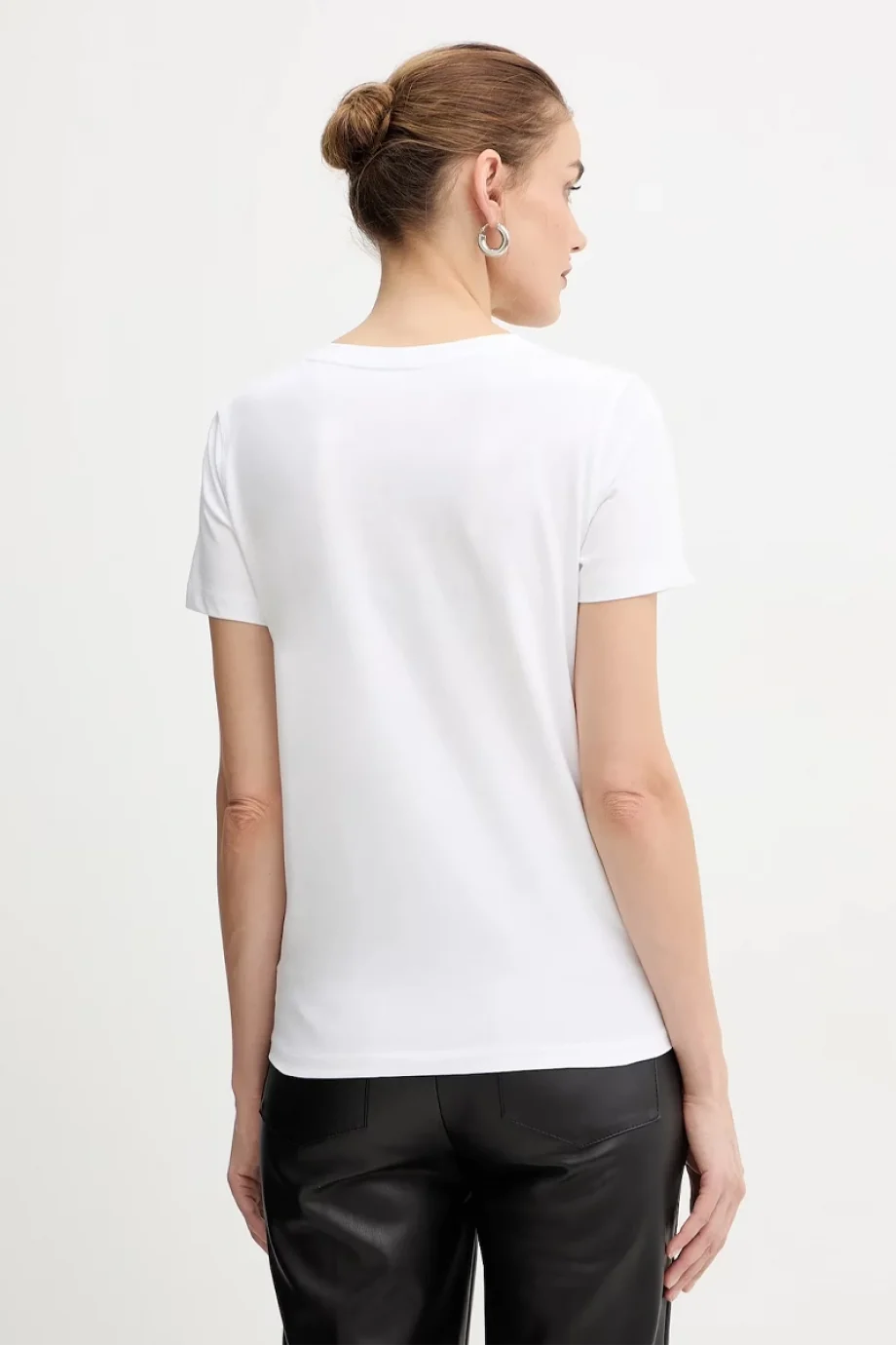 Guess Allover Kadın Beyaz Regular Fit T-Shirt W5BI21I3Z14-G011