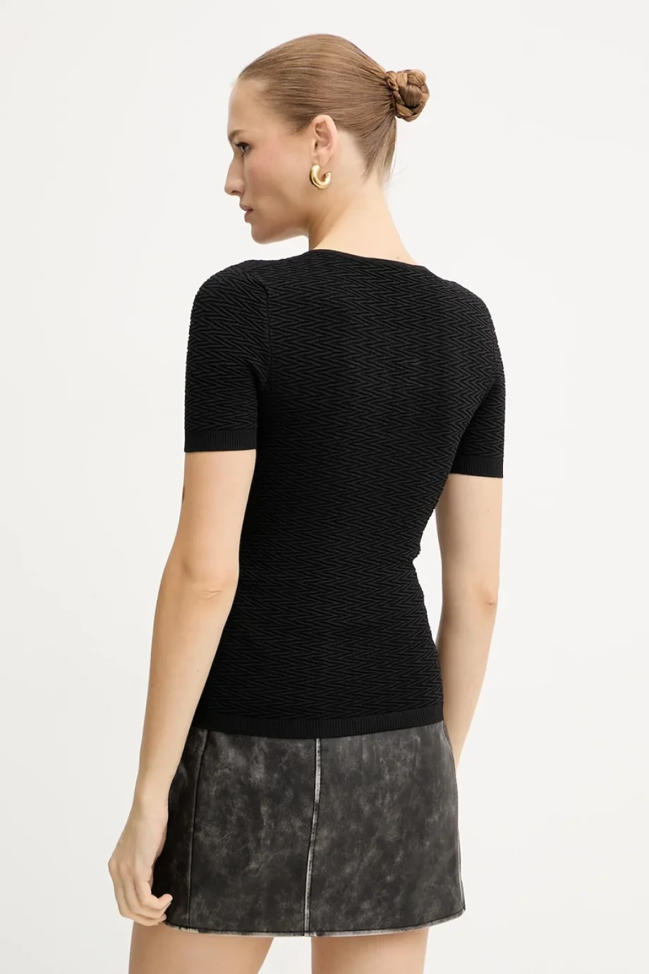 Guess Helena Kadın Siyah Triko W5YR16Z3OV0-JBLK