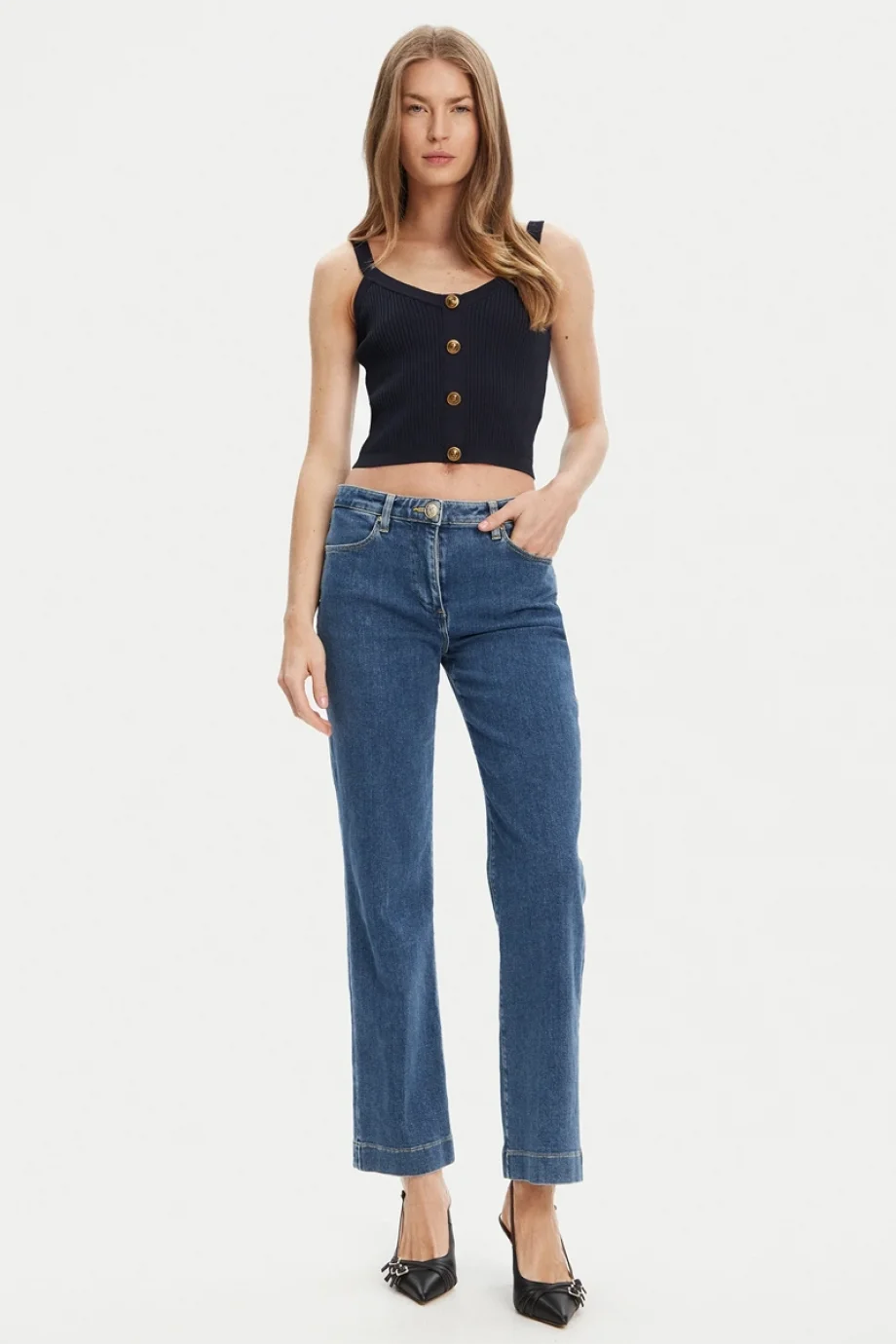 Guess Emmie Kadın Lacivert Triko W5YR10Z0130-G7V2