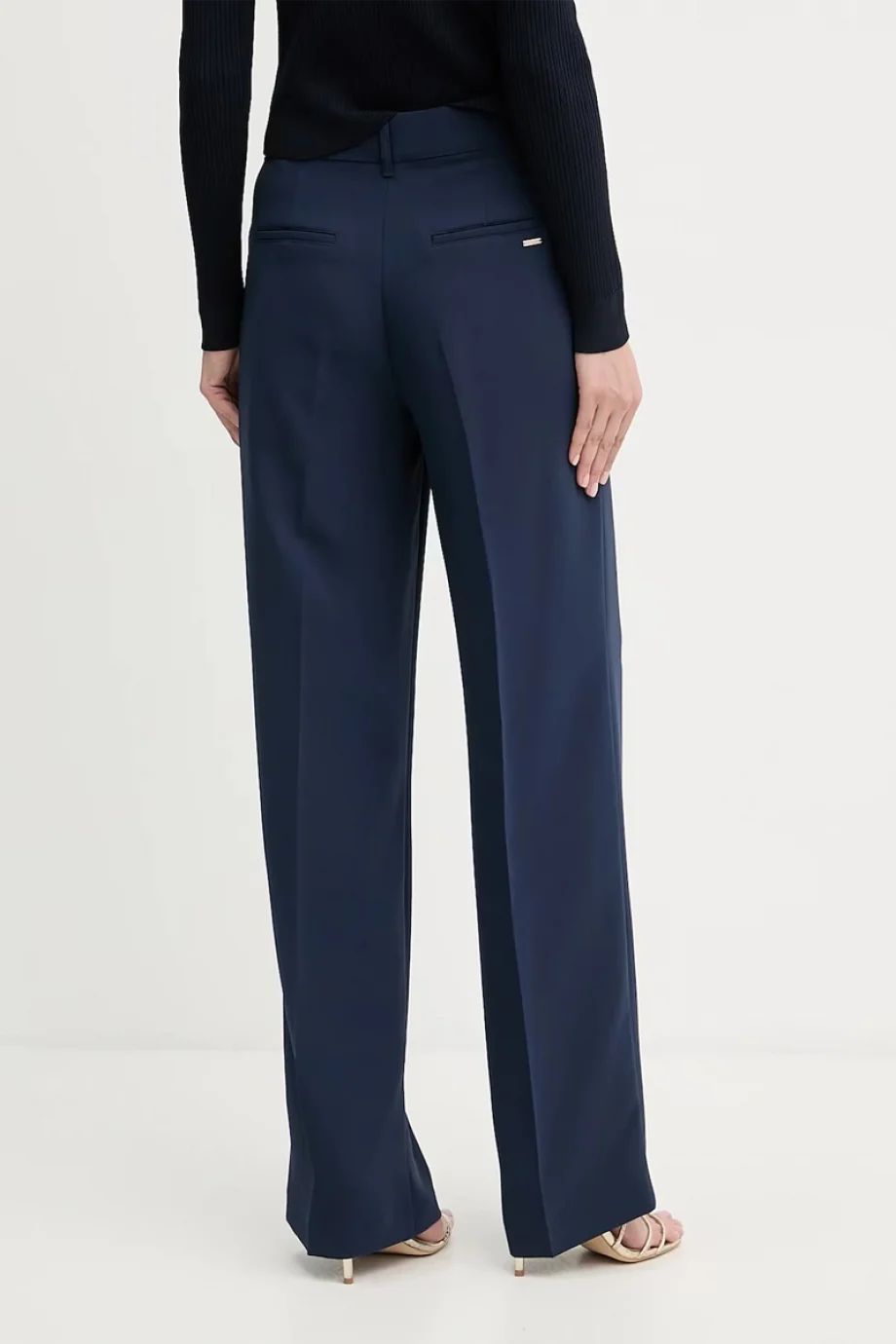 Guess Theoline Kadın Lacivert Regular Fit Pantolon W5YB08WGHC2-G7P1