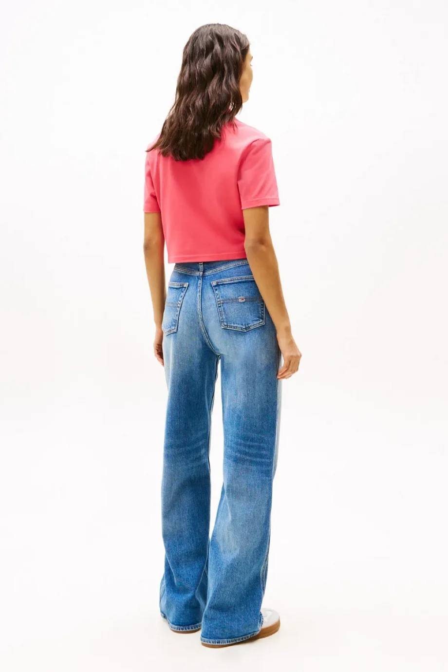 Tommy Hilfiger TJW CRP BADGE SS POLO Kadın  T-shirt DW0DW21363XI2