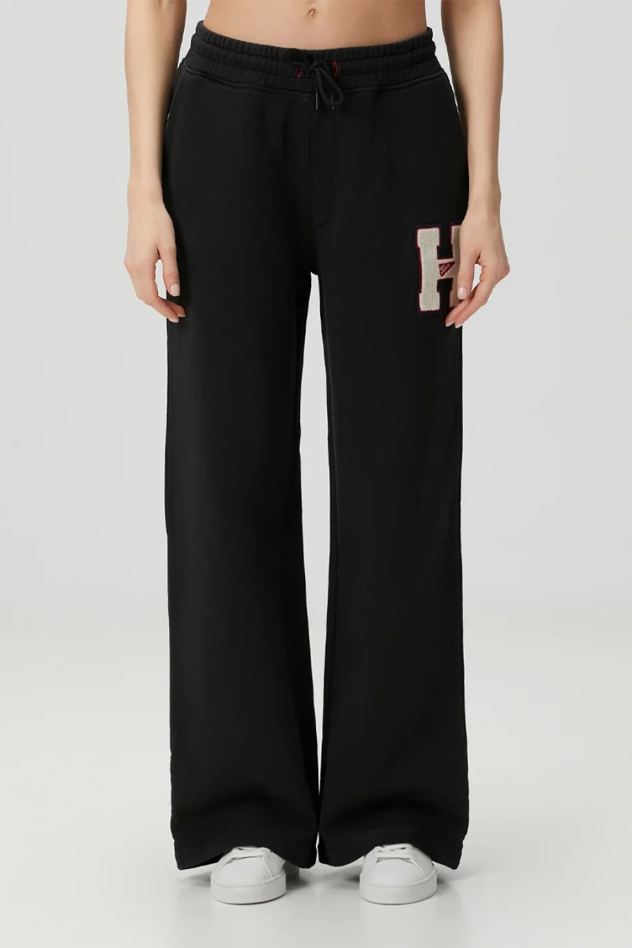 Tommy Hilfiger TJW H GRAPHIC SWEAT PANT Kadın siyah Eşofman Altı DW0DW20558BDS