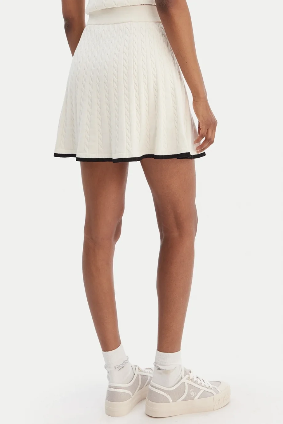 Guess Shari Triko Kadın Beyaz Etek V6RD07Z4652-G1O6