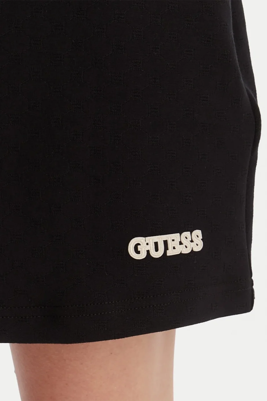 Guess Clara Kısa Kollu Kısa Kadın Siyah Elbise V6GK07K3002-JBLK