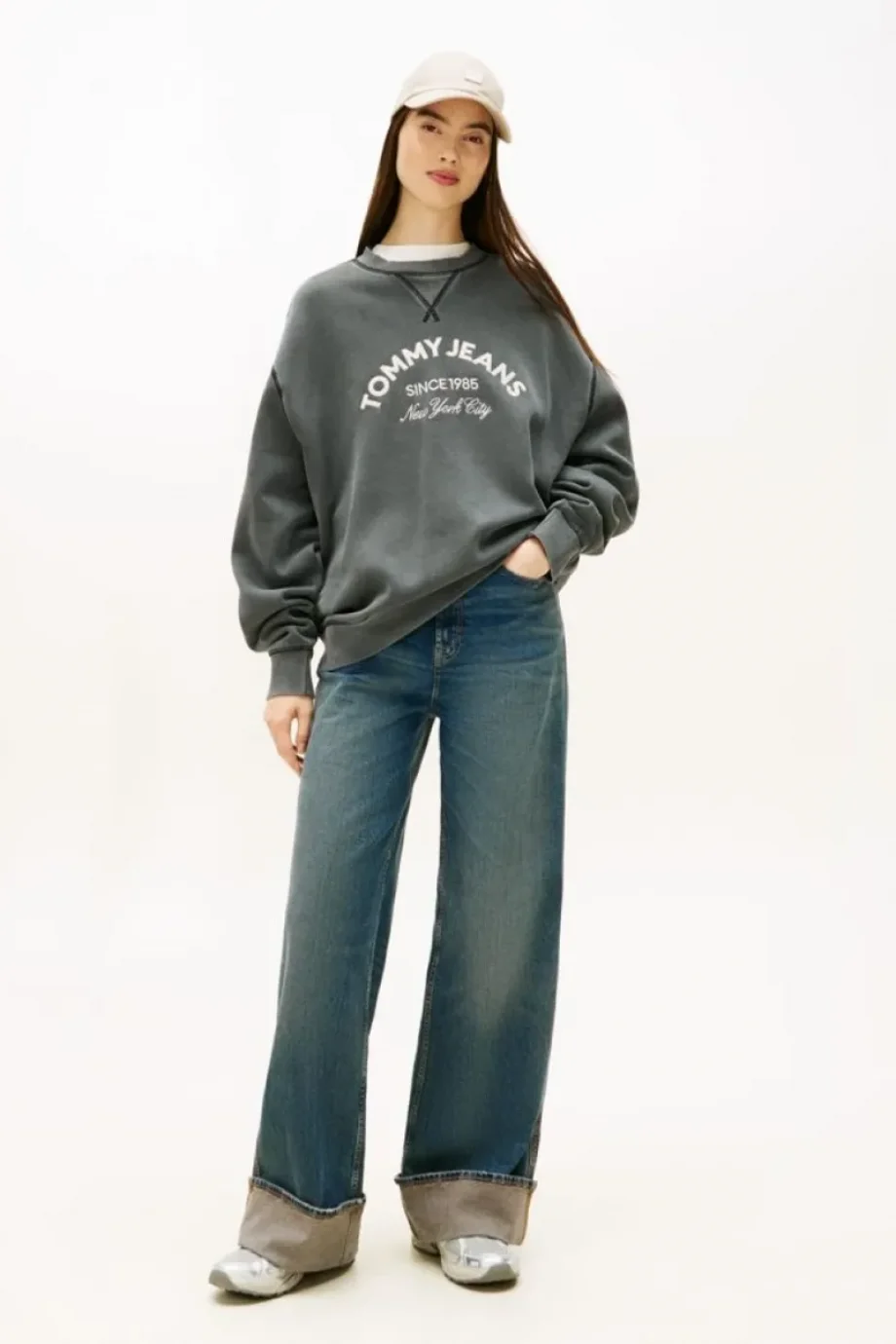 Tommy Hilfiger Archive 97 Kadın  Gri Sneaker EN0EN029230IO