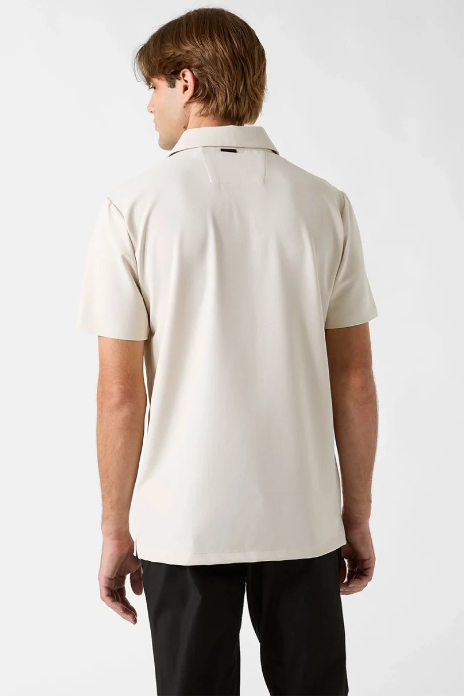 Guess Kısa Kollu Yeni Teknik Esnek Polo Yakalı Erkek Krem Polo T-shirt M6RP02KD202-G1I6