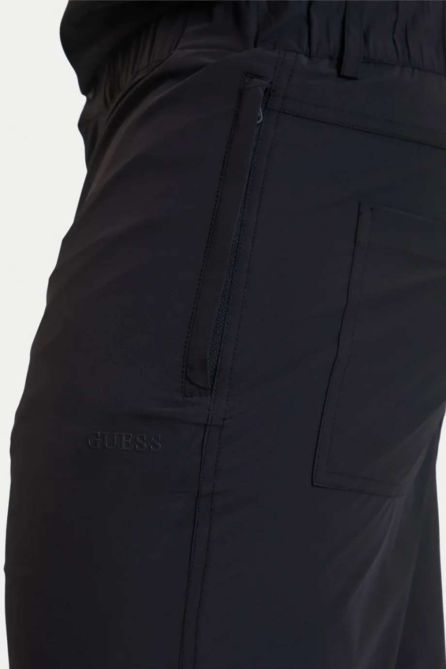 Guess Ottavio Chino Erkek Siyah Eşofman Altı Z6GB08W1996-JBLK