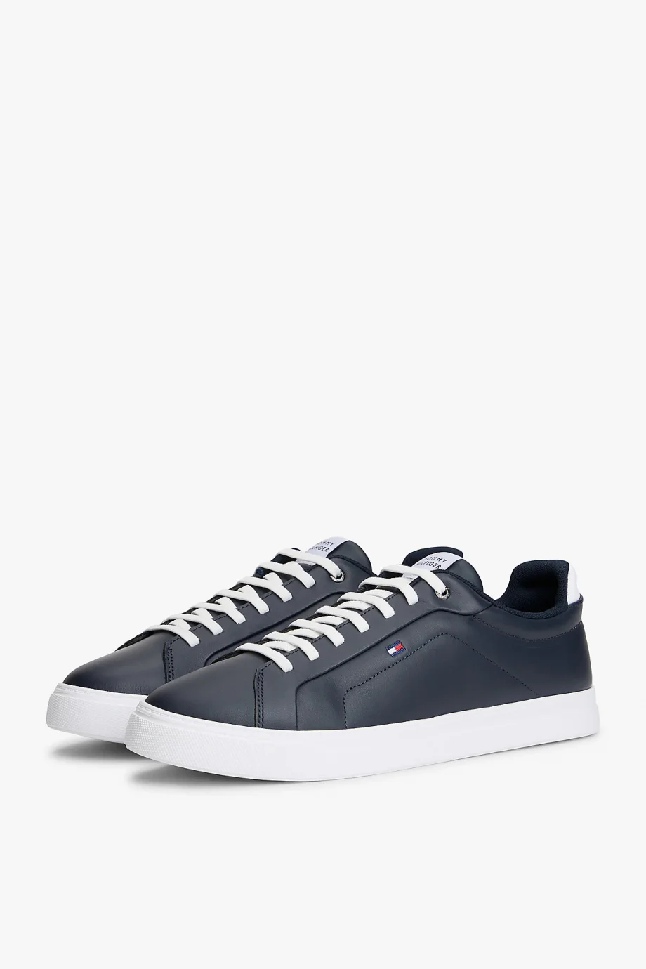 Tommy Hilfiger Icon Court Hafif Essential Erkek Mavi Sneaker FM0FM05678DW5