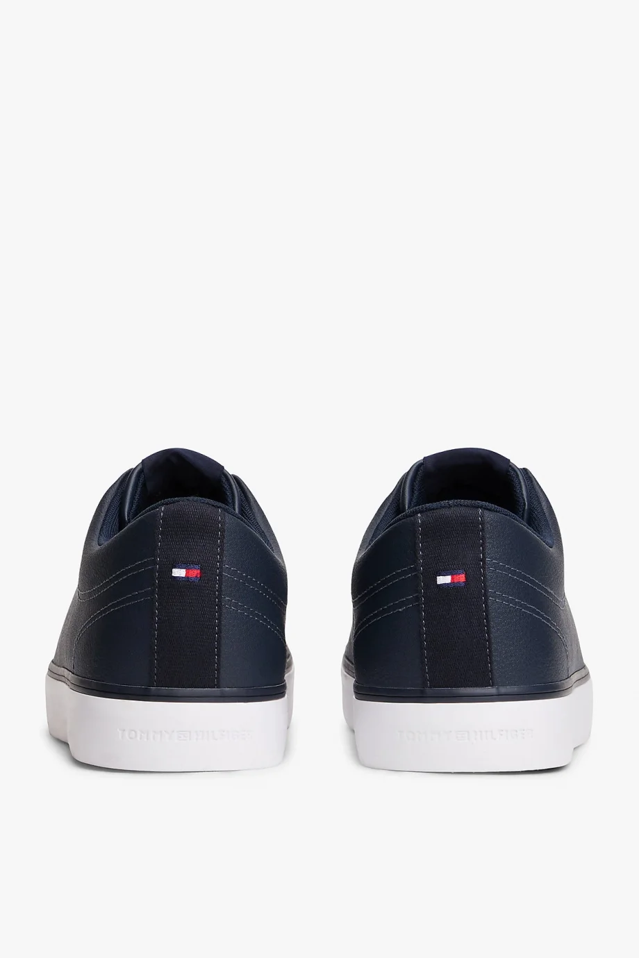 Tommy Hilfiger TH Hi Vulc Core Düşük Bilekli Deri II Essential Erkek Mavi Sneaker FM0FM05511DW5
