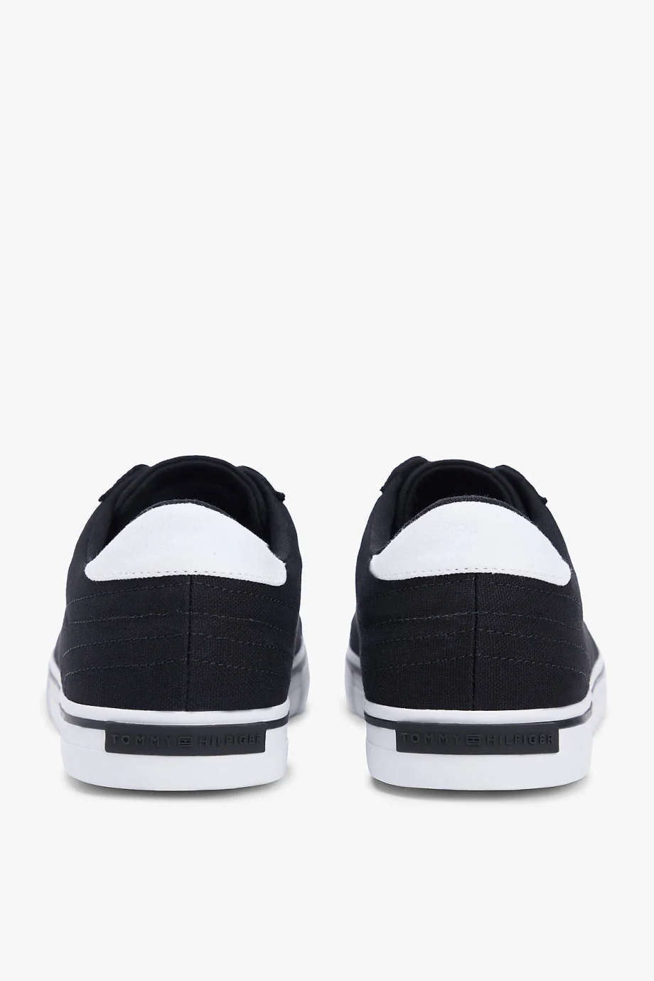 Tommy Hilfiger Vulc Core Uzun Bağcıklı Erkek Siyah Sneaker FM0FM05688BDS