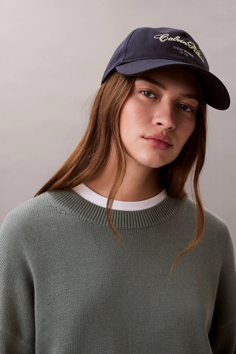 Calvin Klein 5 Panelli Holiday Grafikli 2 Beyzbol Kadın Mavi Şapka LV04F5085G-VEK