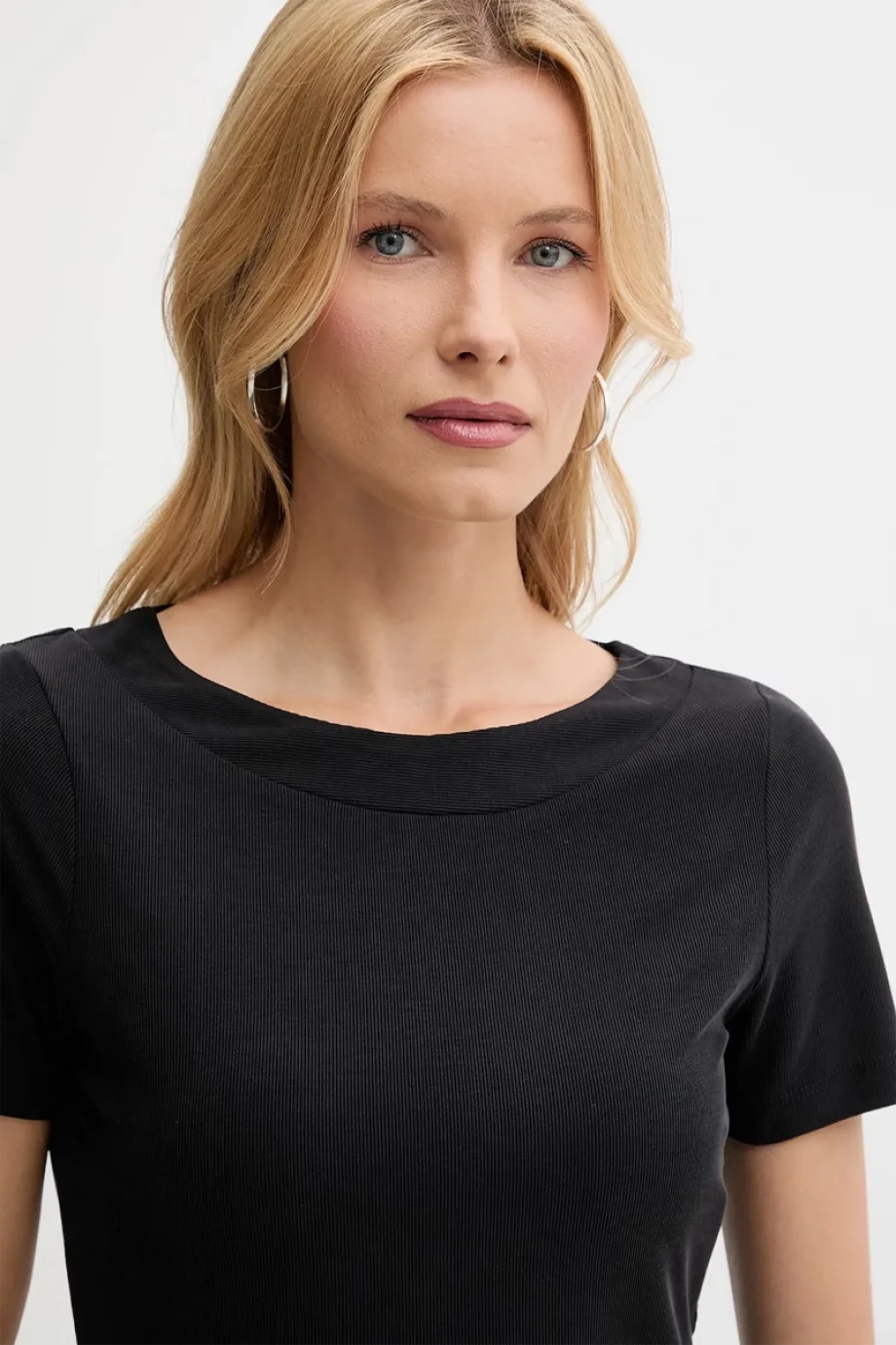 Guess Prisca Kadın Siyah Modal Karışımlı Top W5YP14KAQL2-JBLK