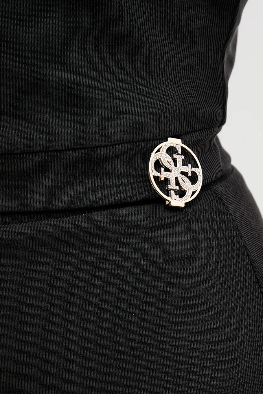 Guess Prisca Kadın Siyah Modal Karışımlı Top W5YP14KAQL2-JBLK