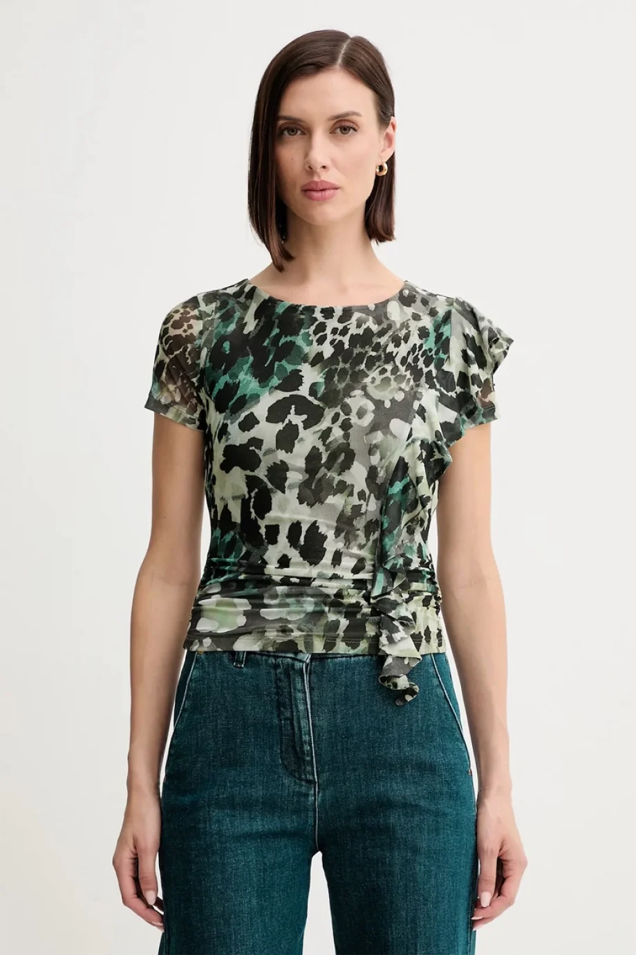 Guess Verdiana Kadın Çok Renkli Top W5YP08KCZC2-PJ1R