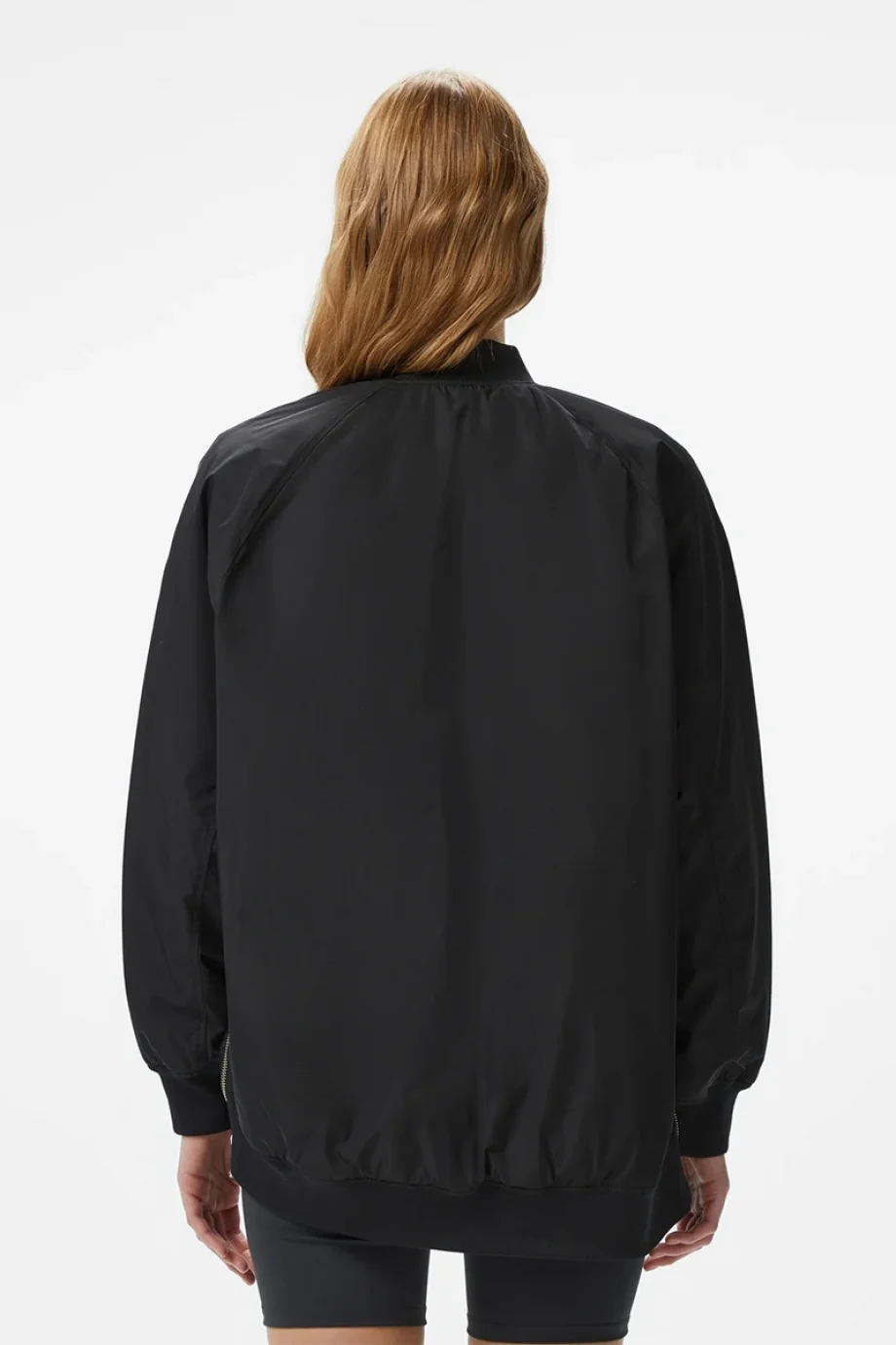 Calvin Klein LONG BOMBER Kadın Siyah Ceket J20J224702-BEH