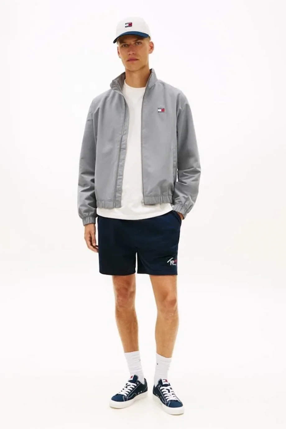 Tommy Hilfiger TJM Signature Erkek Mavi Plaj Şort DM0DM23017C1G