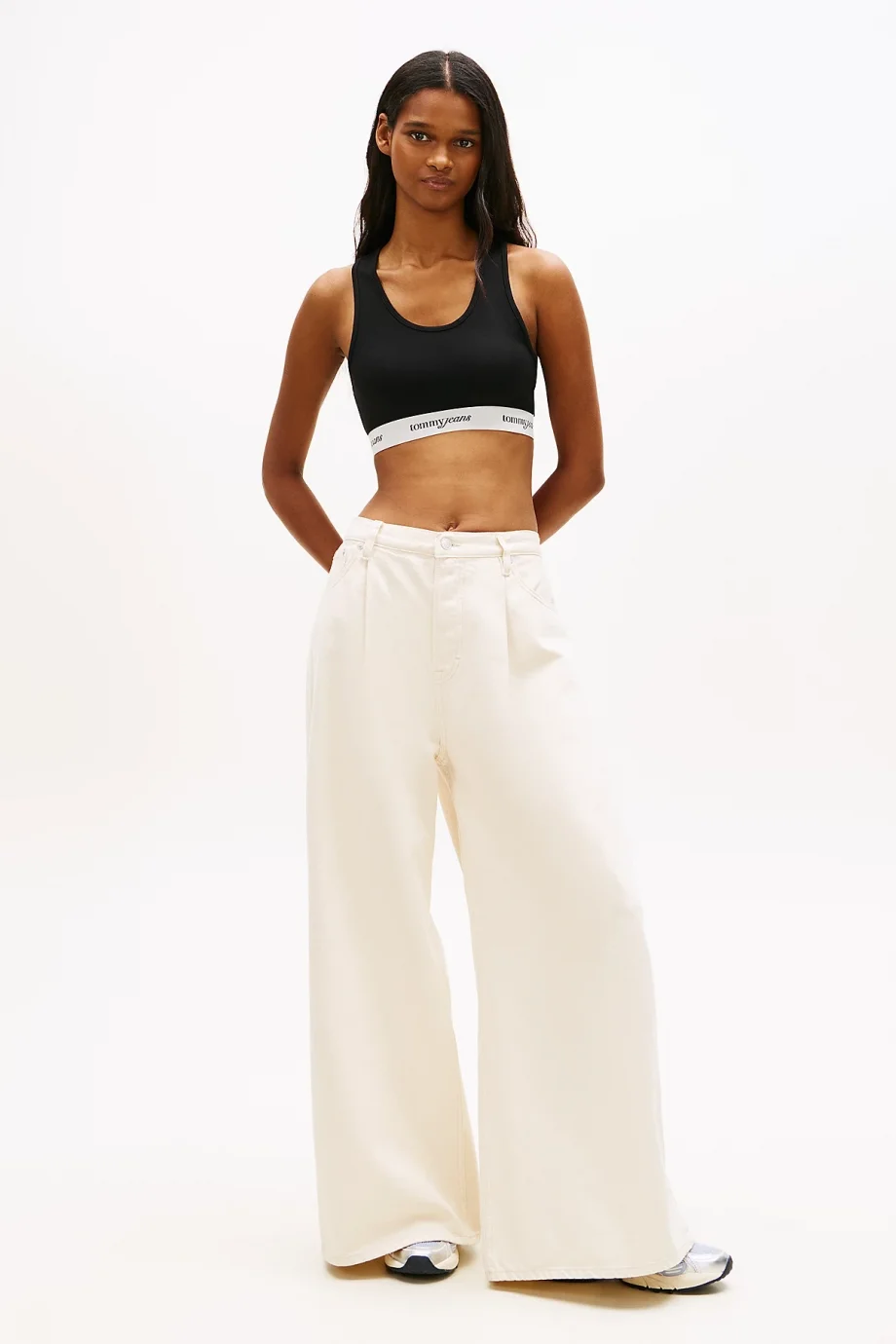 Tommy Hilfiger TJW Crp Askılı Kadın Siyah Büstiyer DW0DW22762BDS