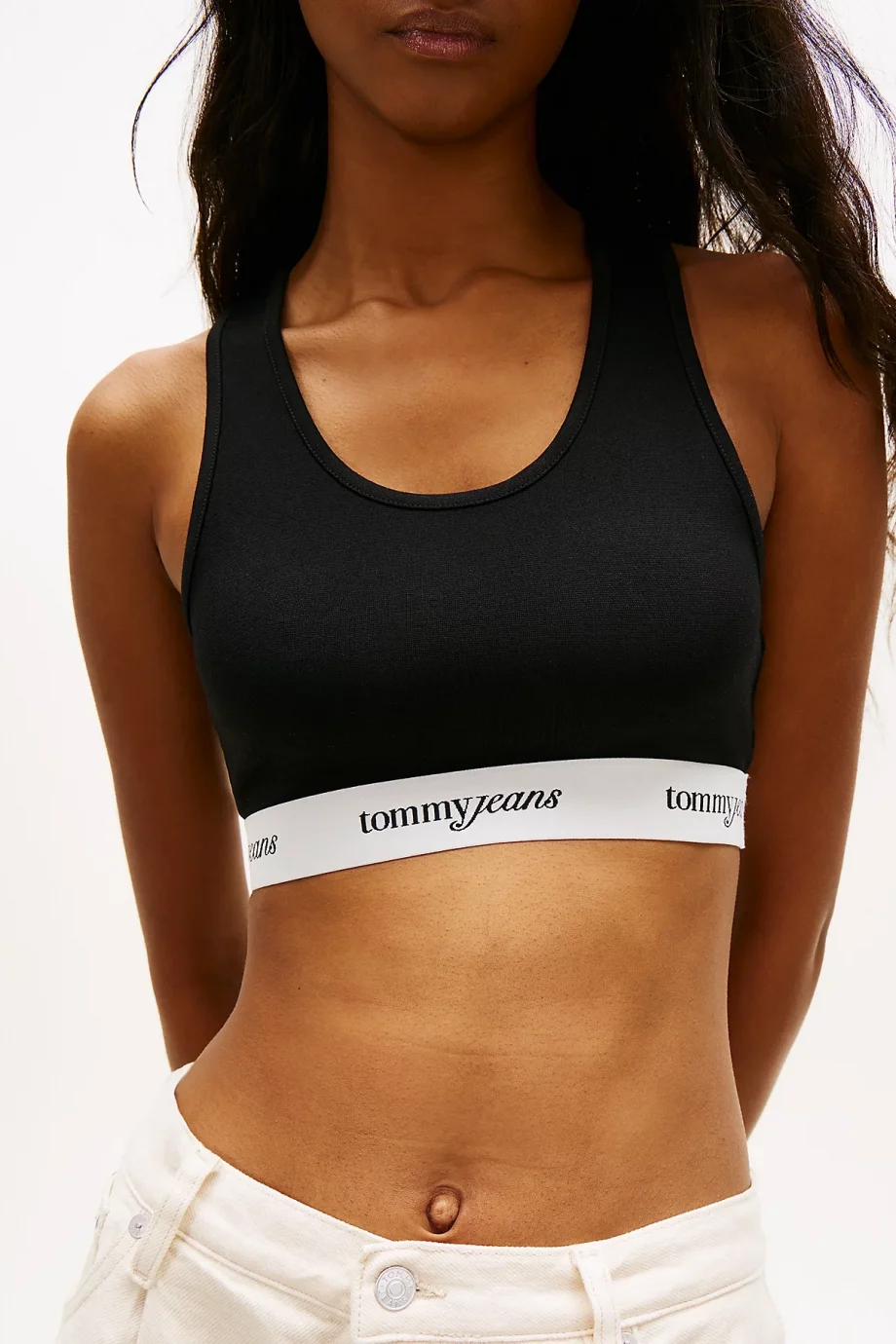 Tommy Hilfiger TJW Crp Askılı Kadın Siyah Büstiyer DW0DW22762BDS