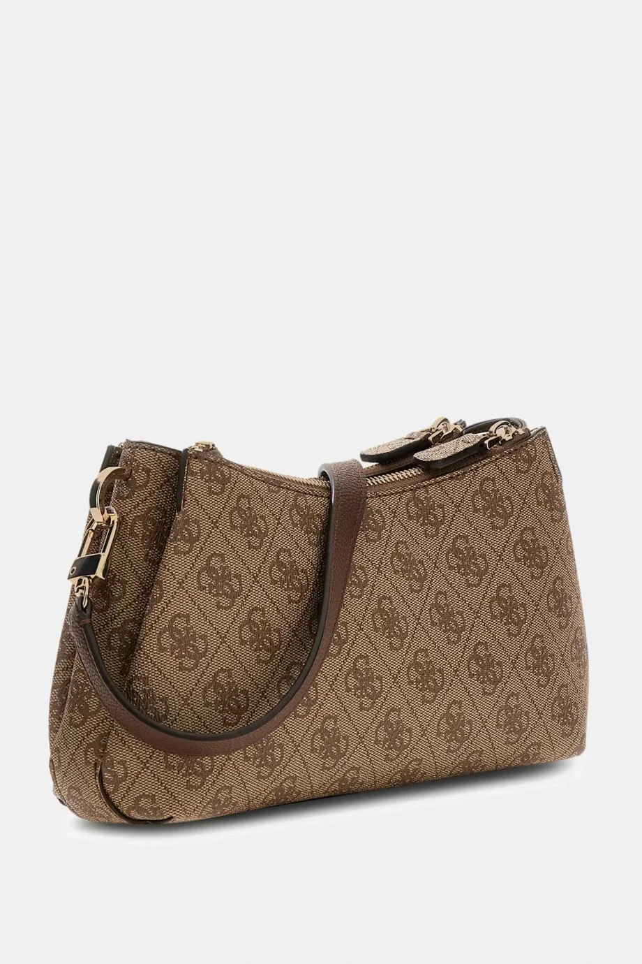 Guess Noelle II 3 Bölmeli Omuz ve Çapraz Askılı Kadın Kahverengi Çapraz Çanta HWBG9672730-LGW