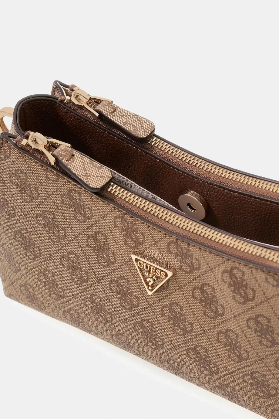 Guess Noelle II 3 Bölmeli Omuz ve Çapraz Askılı Kadın Kahverengi Çapraz Çanta HWBG9672730-LGW