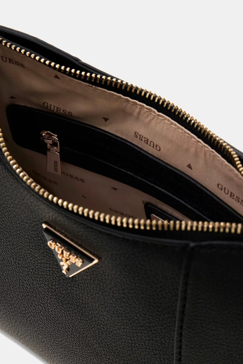 Guess Darcy Dönüştürülebilir Omuz Kadın Siyah Omuz Çantası HWBG9914180-BLA