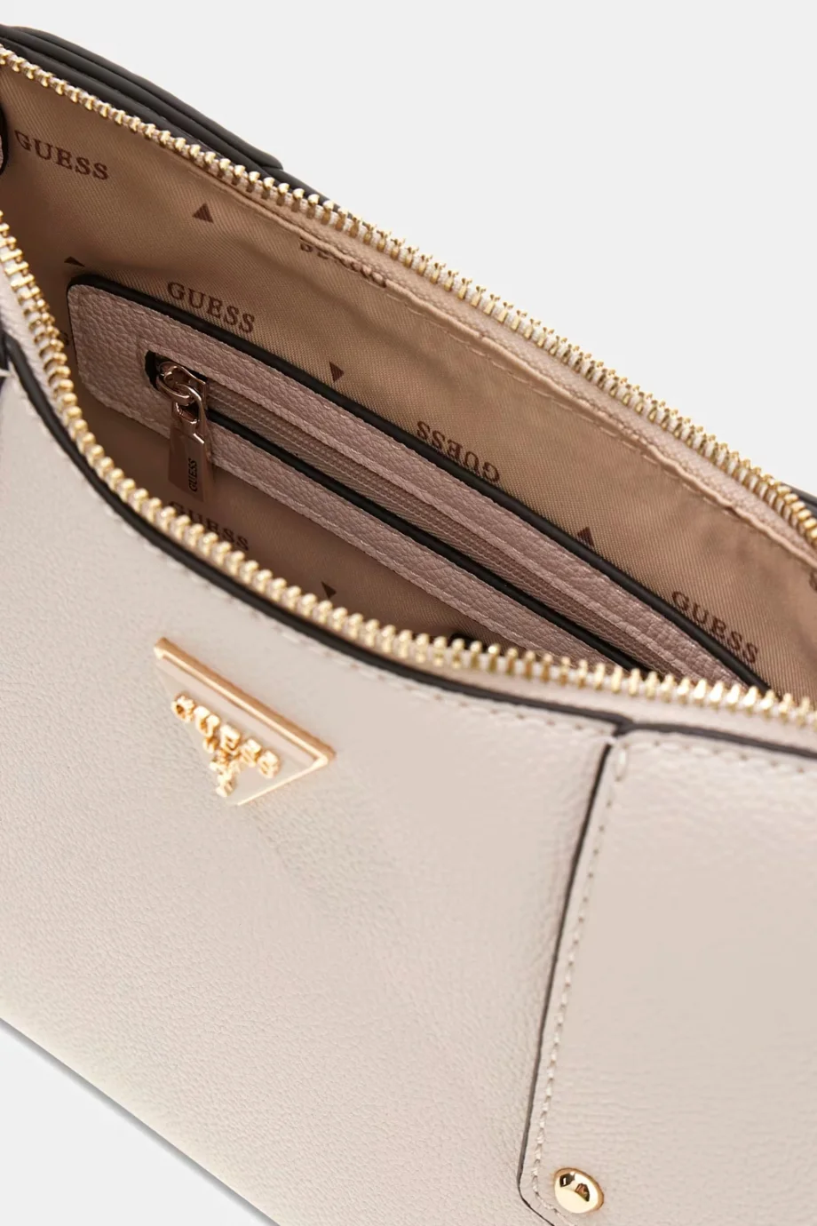 Guess Darcy Dönüştürülebilir Omuz Kadın Krem Omuz Çantası HWBG9914180-STO