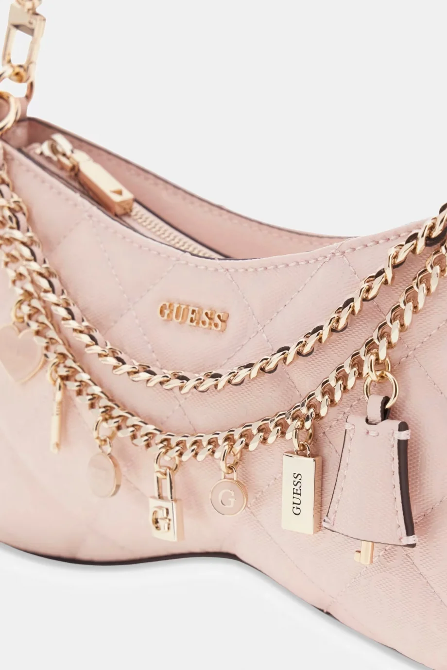 Guess Libby Omuz Kadın Pembe Omuz Çantası HWGG9912180-LTR