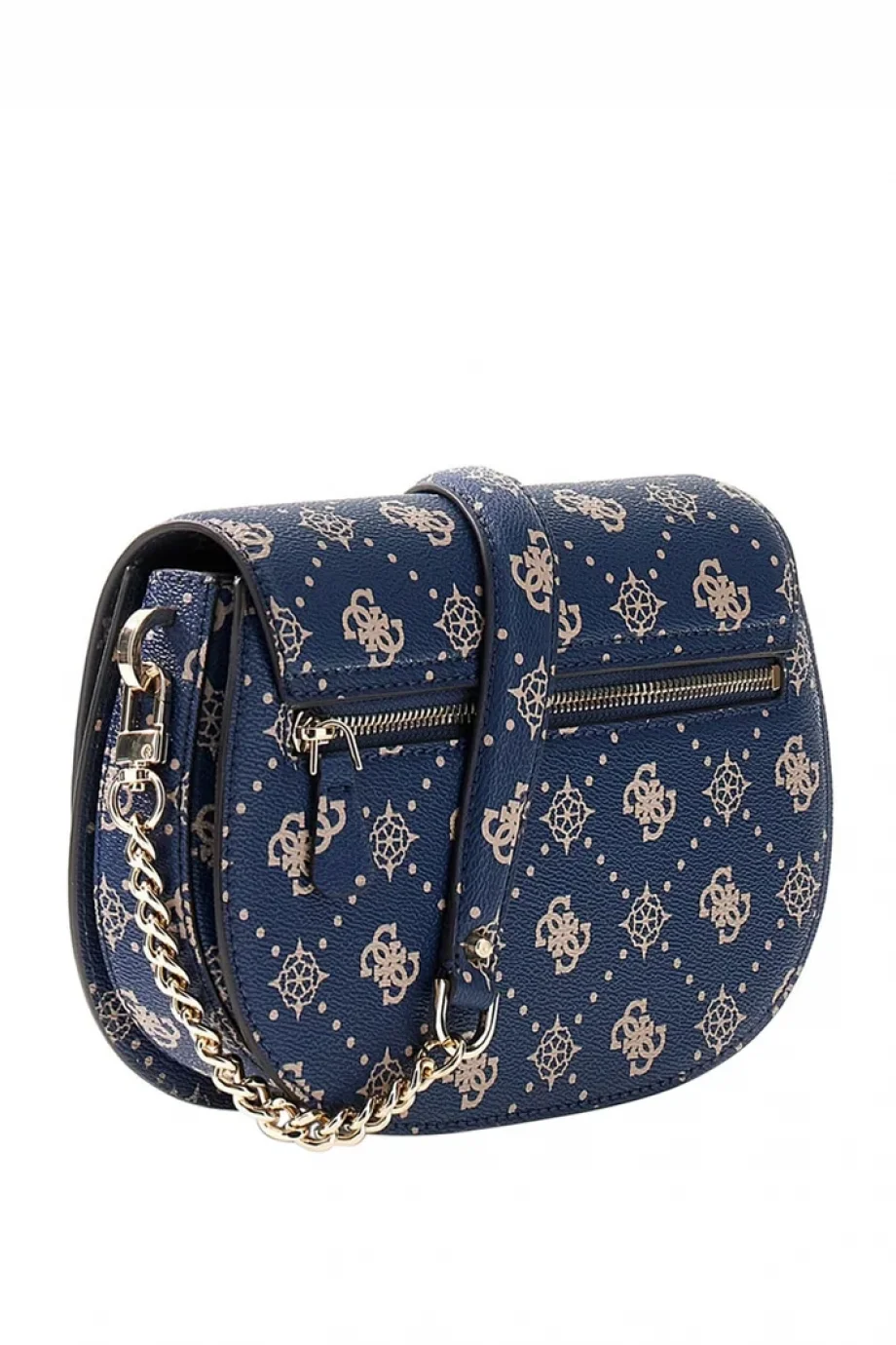 Guess Emelie Logolu Kapaklı Omuz Kadın Lacivert Omuz Çantası HWGP9928200-NLO