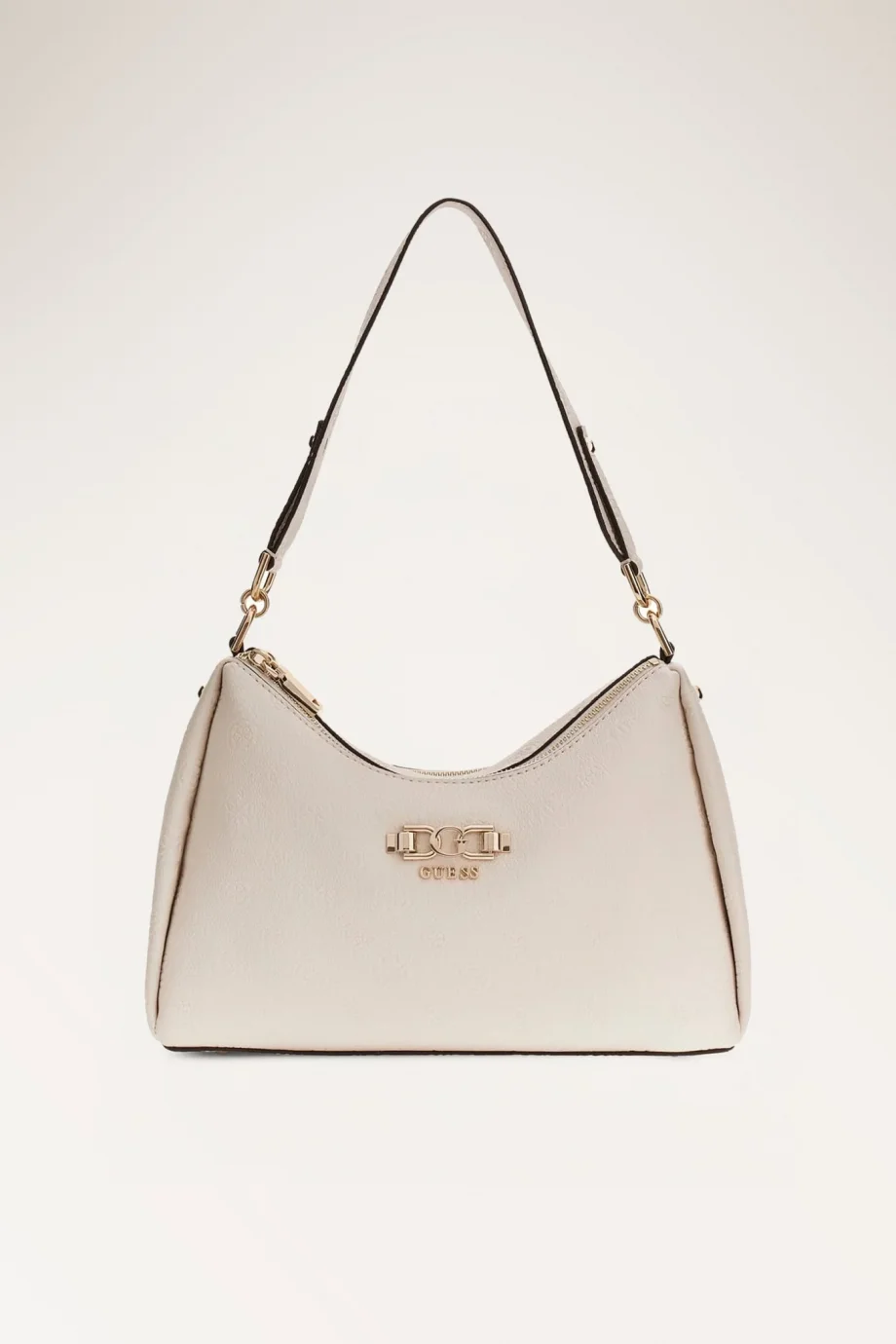 Guess Anise Çift Fermuarlı Omuz Kadın Ekru Omuz Çantası HWPD9916180-STL