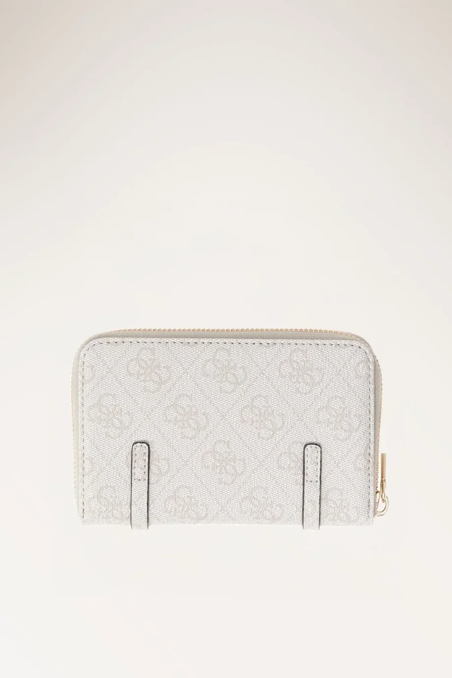 Guess Leona Logolu Orta Boy Fermuarlı Kadın Krem Cüzdan SWSG9917140-BNN