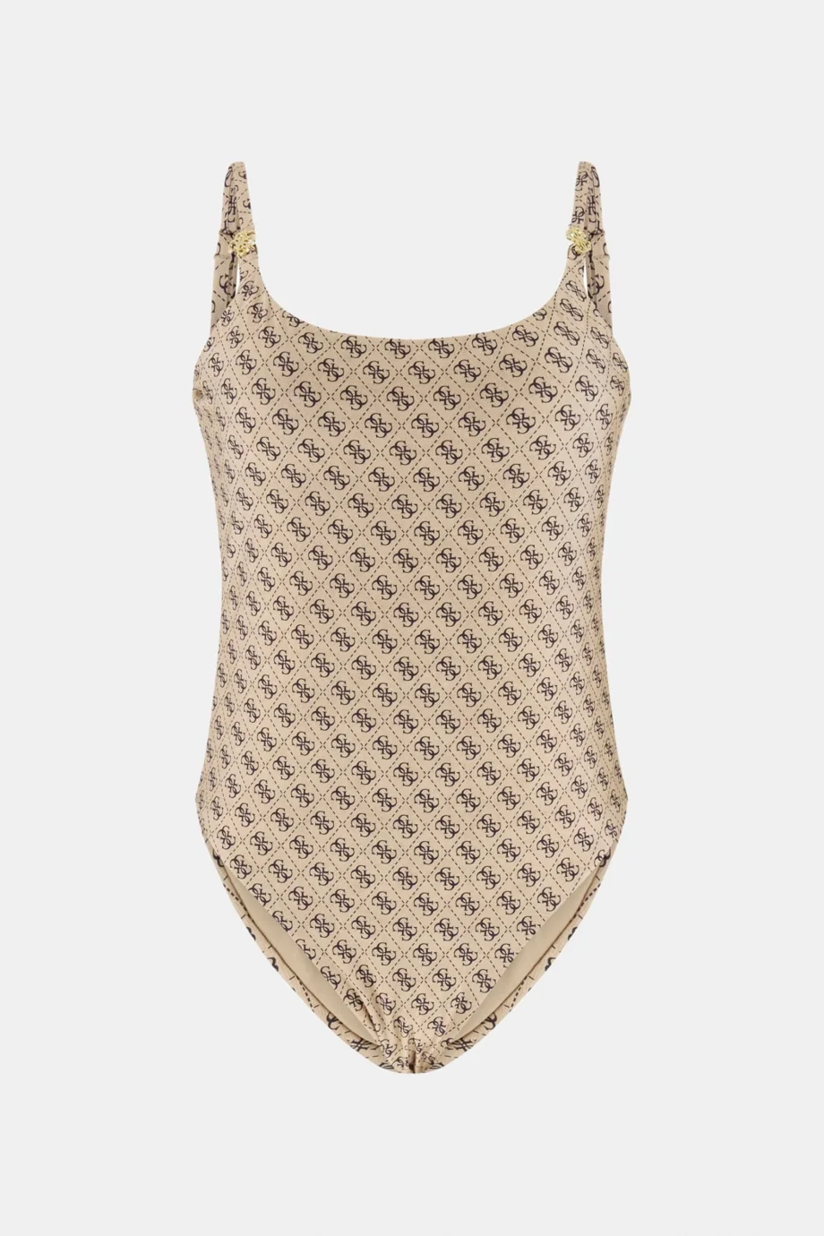 Guess 4G Tek Parça Kadın Bej Mayo E6GJ47KCBJ0-P1LT