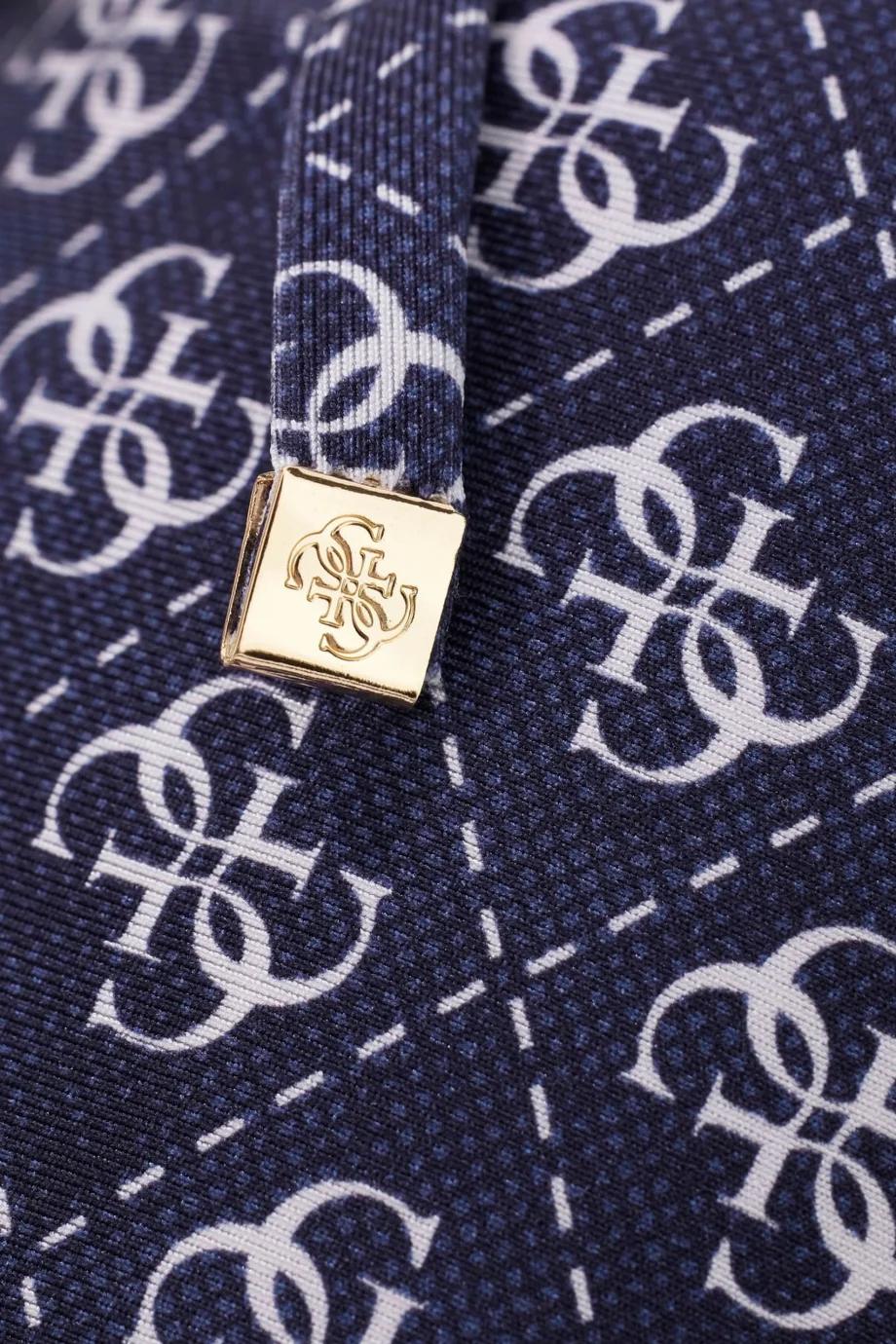 Guess 4G Çıkarılabilir Pedli Üçgen Kadın Lacivert Bikini E6GJ48KCBJ0-P7WY