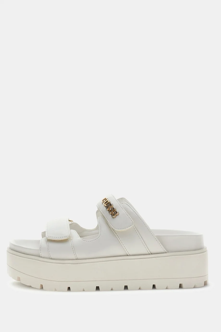 Guess Faxon Kadın Beyaz Sandalet FLJFAXELE03-CREAM