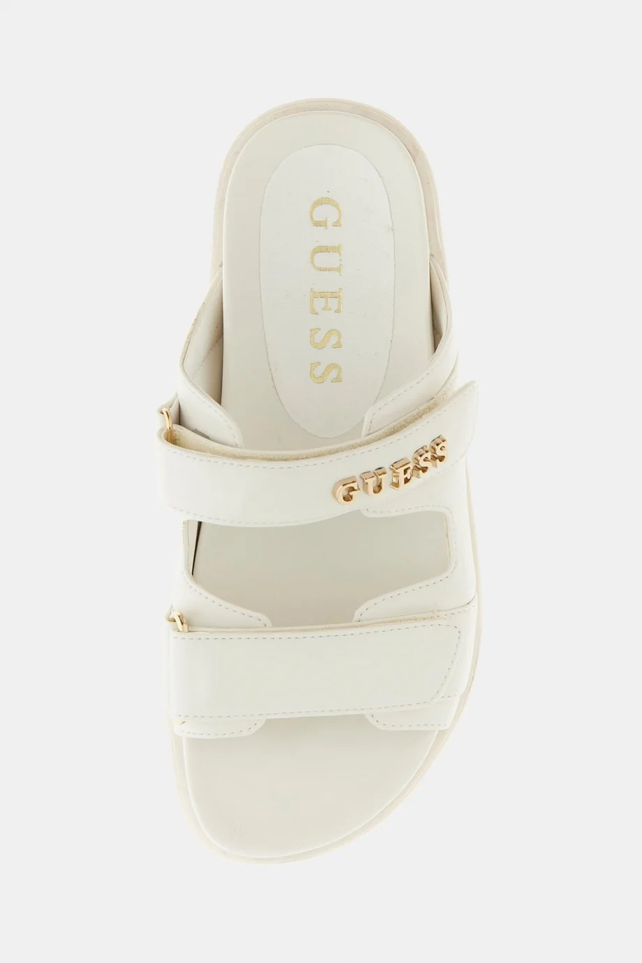Guess Faxon Kadın Beyaz Sandalet FLJFAXELE03-CREAM