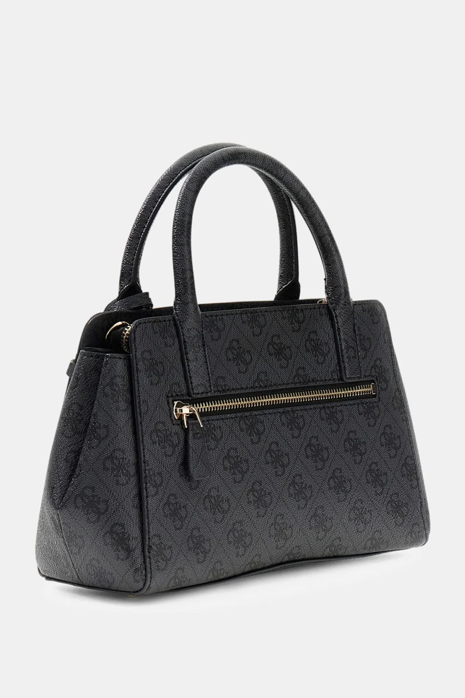 Guess Leona Logolu Küçük Çok Bölmeli Kadın Antrasit El Çantası HWSG9917050-CLO