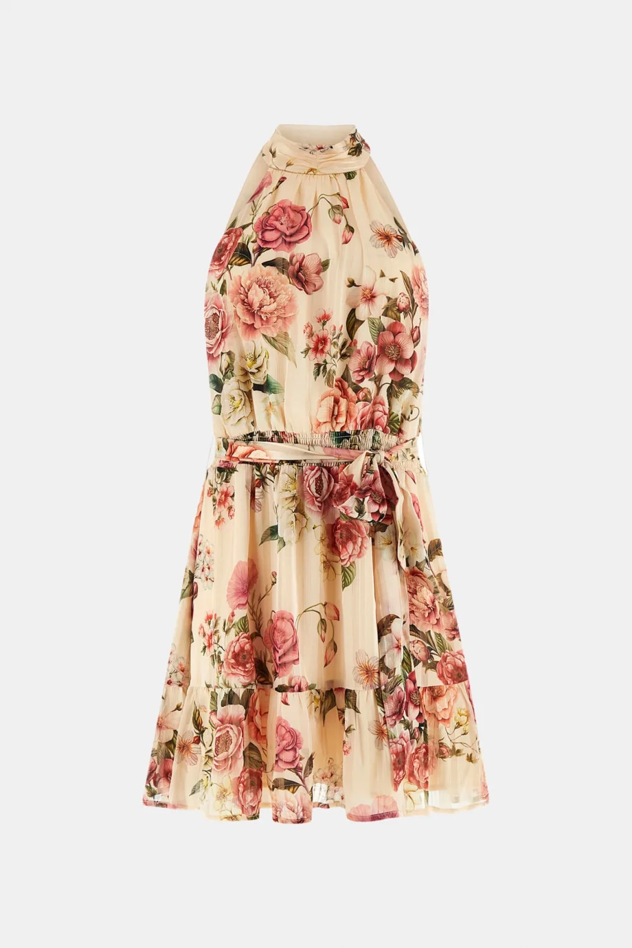 Guess Kolsuz Daniele Kadın Çok Renkli Elbise W6GKAEW2555-PMM9