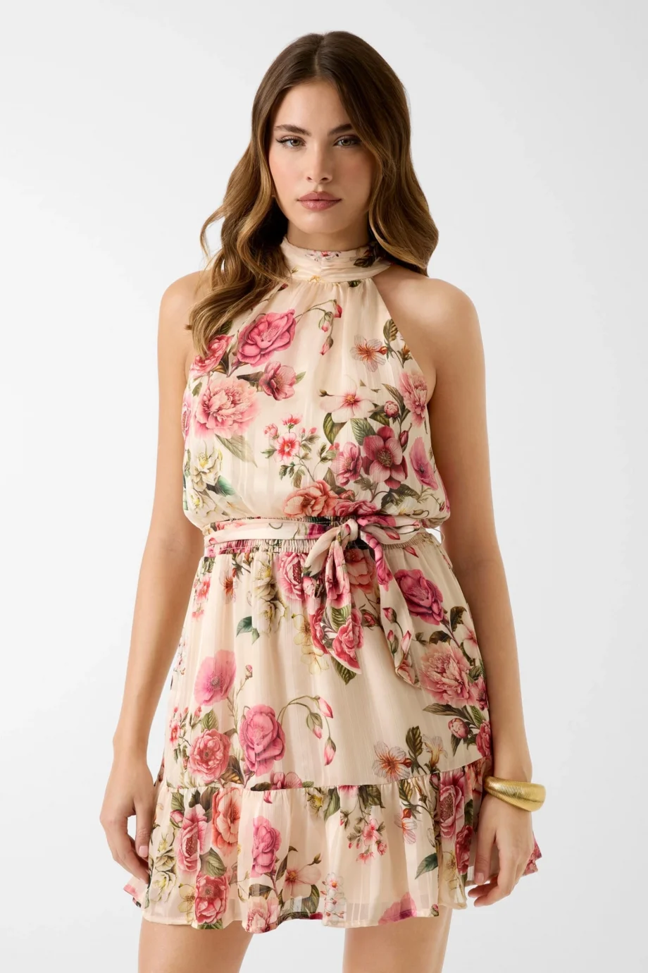 Guess Kolsuz Daniele Kadın Çok Renkli Elbise W6GKAEW2555-PMM9