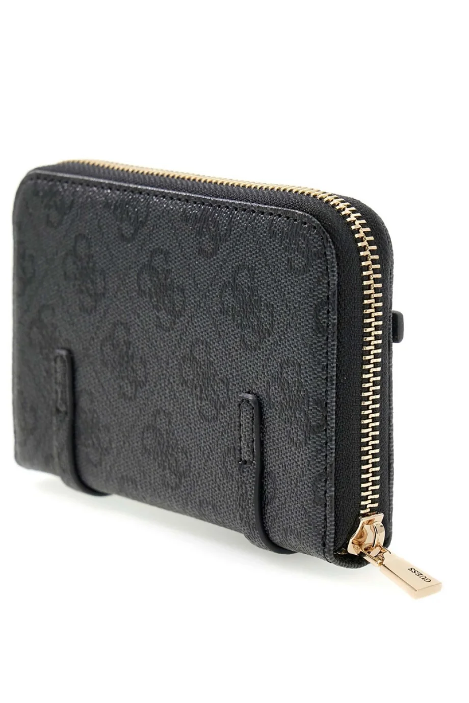 Guess Leona Logolu Orta Boy Fermuarlı Kadın Antrasit Cüzdan SWSG9917140-CLO