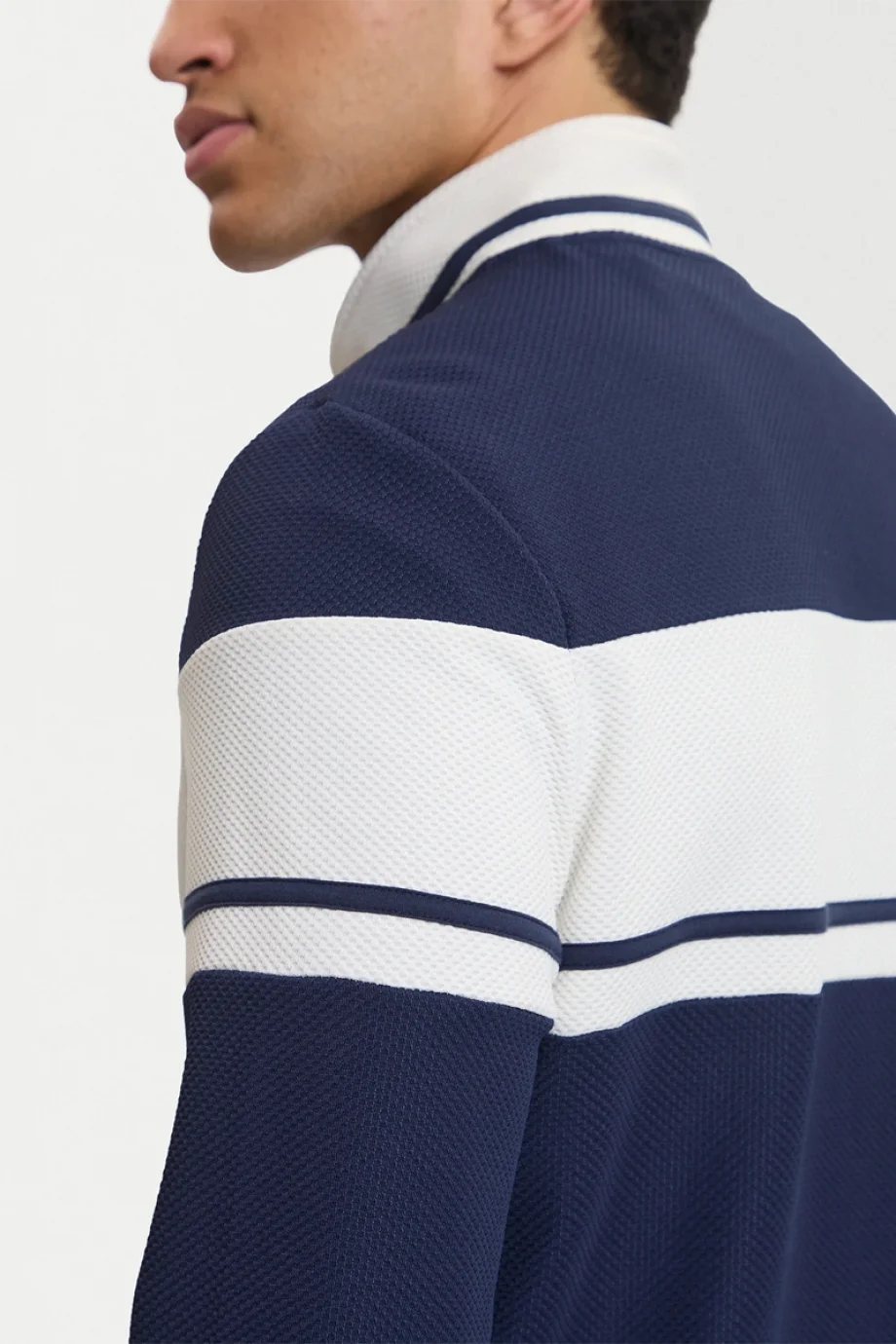 Guess Spiros Tam Fermuarlı Erkek Mavi Sweatshirt Z6GQ29K3212-G7R1