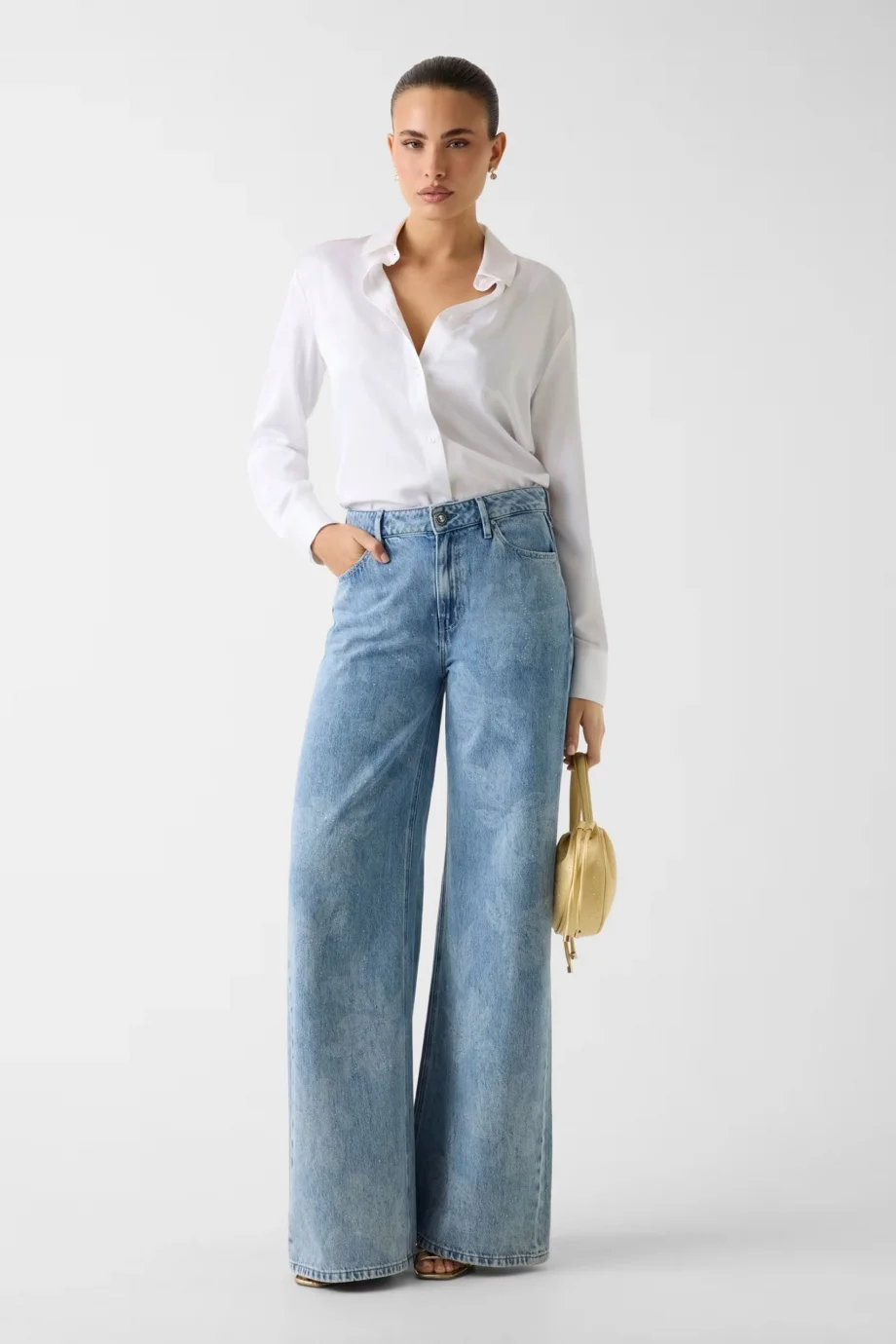 Guess Bellflower Kadın Mavi Jeans W6RA82D3Y0H-CMSP