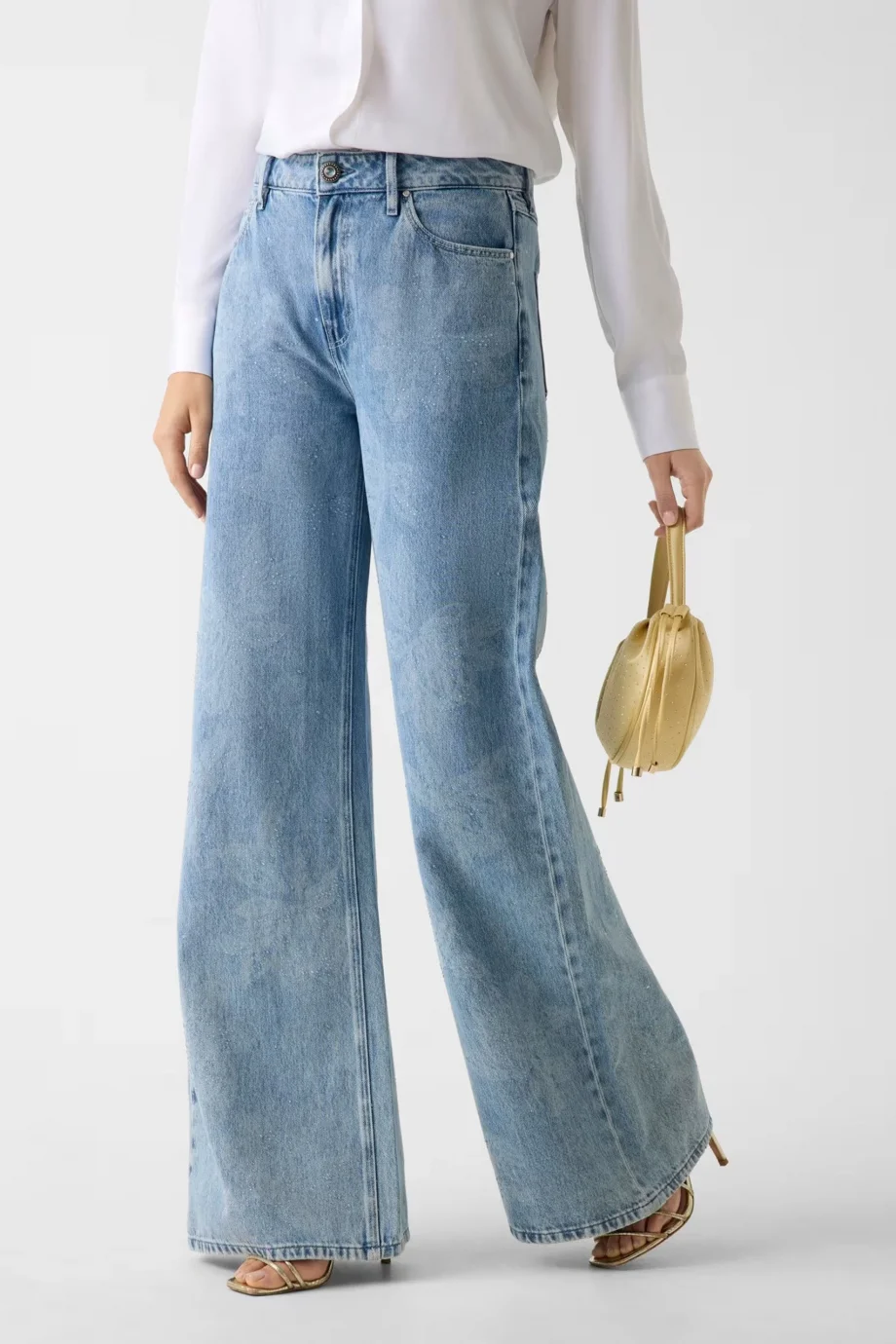 Guess Bellflower Kadın Mavi Jeans W6RA82D3Y0H-CMSP