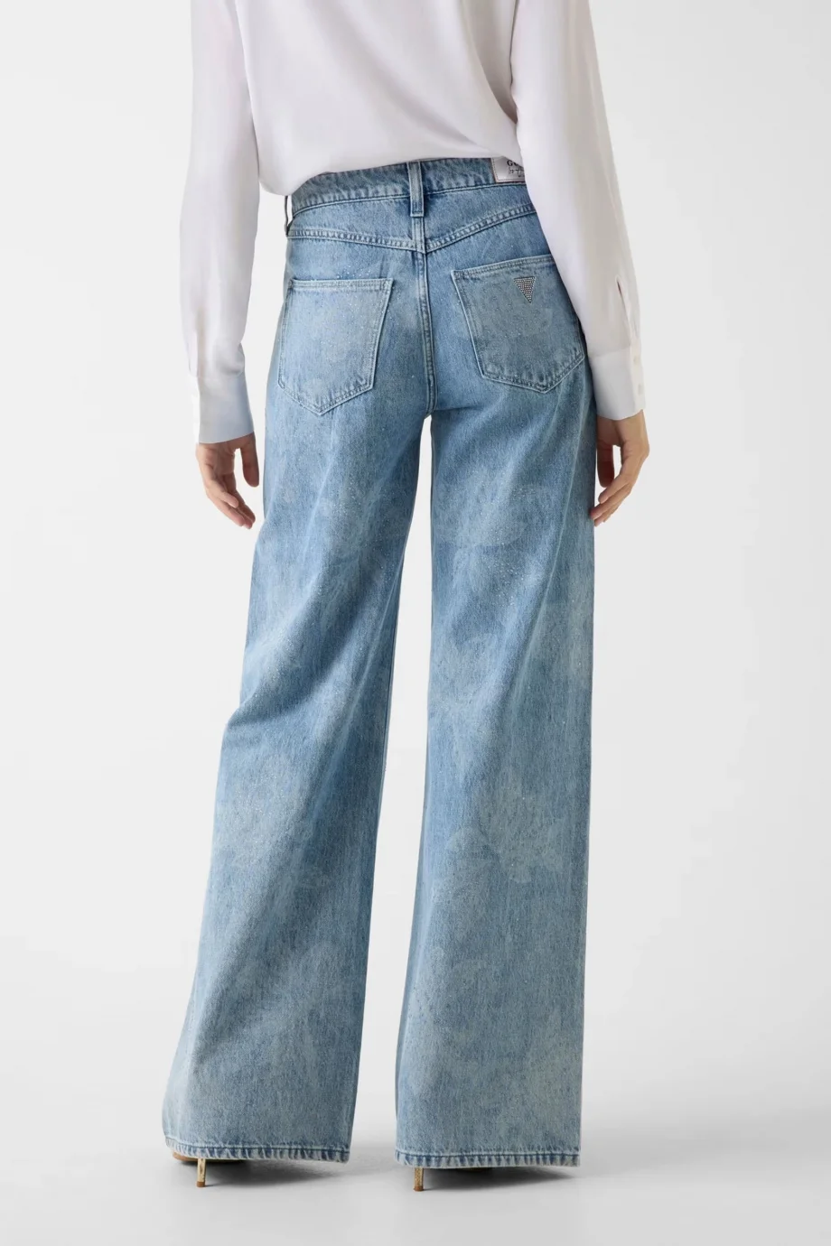 Guess Bellflower Kadın Mavi Jeans W6RA82D3Y0H-CMSP