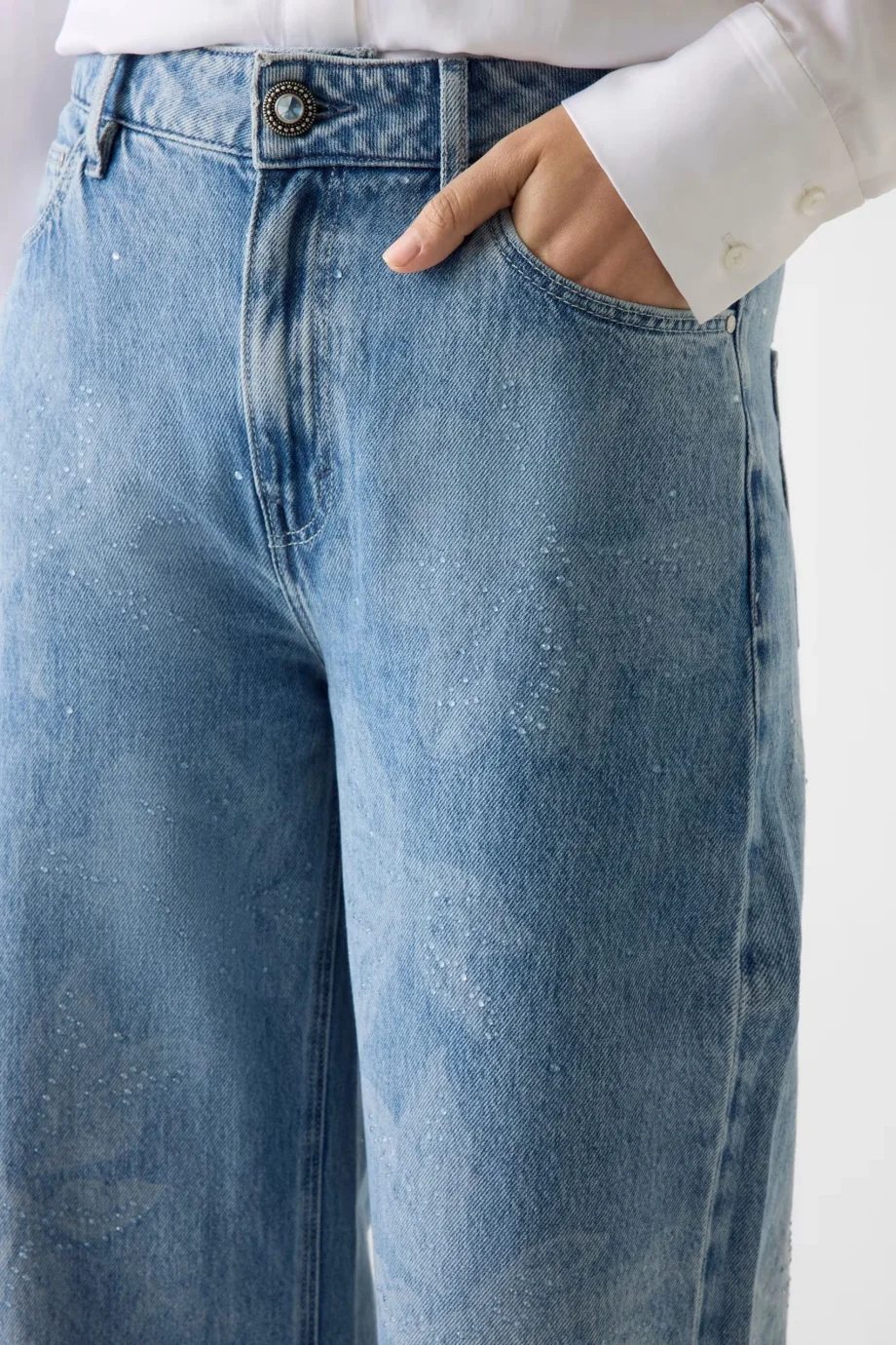 Guess Bellflower Kadın Mavi Jeans W6RA82D3Y0H-CMSP