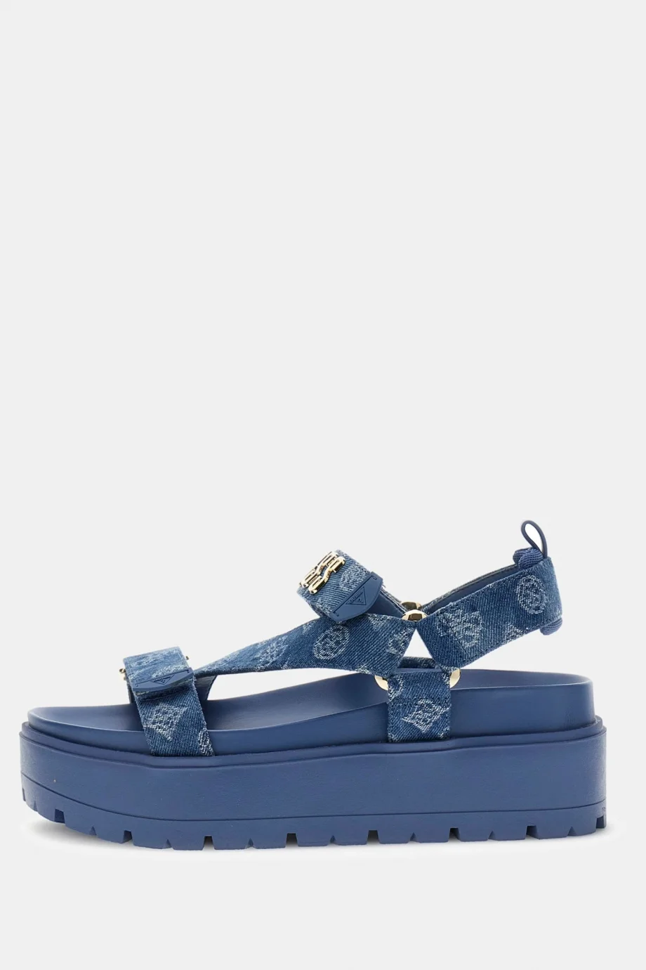 Guess Fetta Kadın Mavi Sandalet FLJFTTDEN03-BLUE