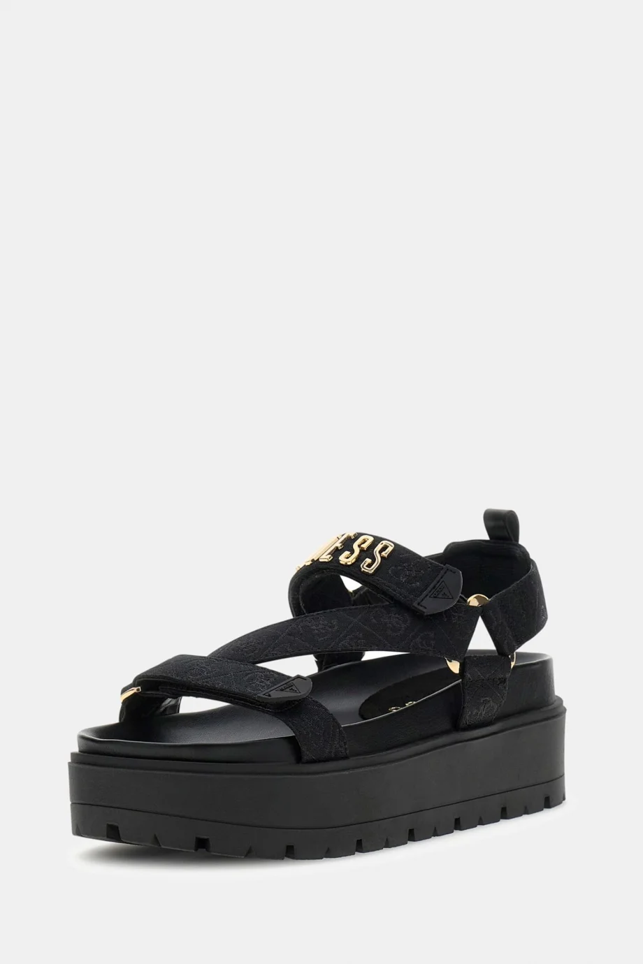 Guess Fetta Kadın Siyah Sandalet FLJFTTFAL03-BLACK
