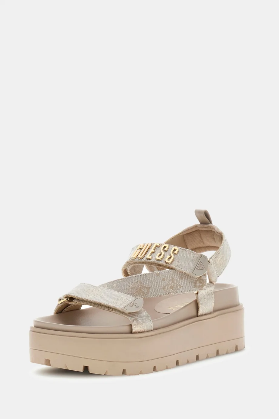 Guess Fetta Kadın Çok Renkli Sandalet FLJFTTFAL03-CREAM