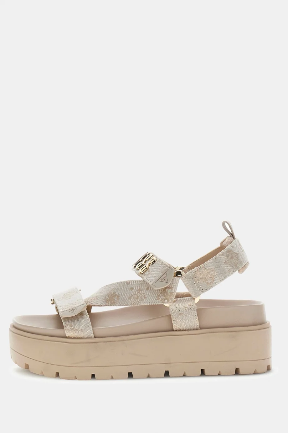Guess Fetta Kadın Çok Renkli Sandalet FLJFTTFAL03-CREAM