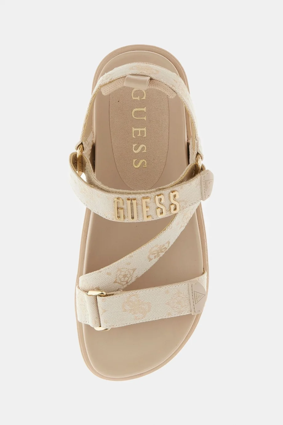 Guess Fetta Kadın Çok Renkli Sandalet FLJFTTFAL03-CREAM
