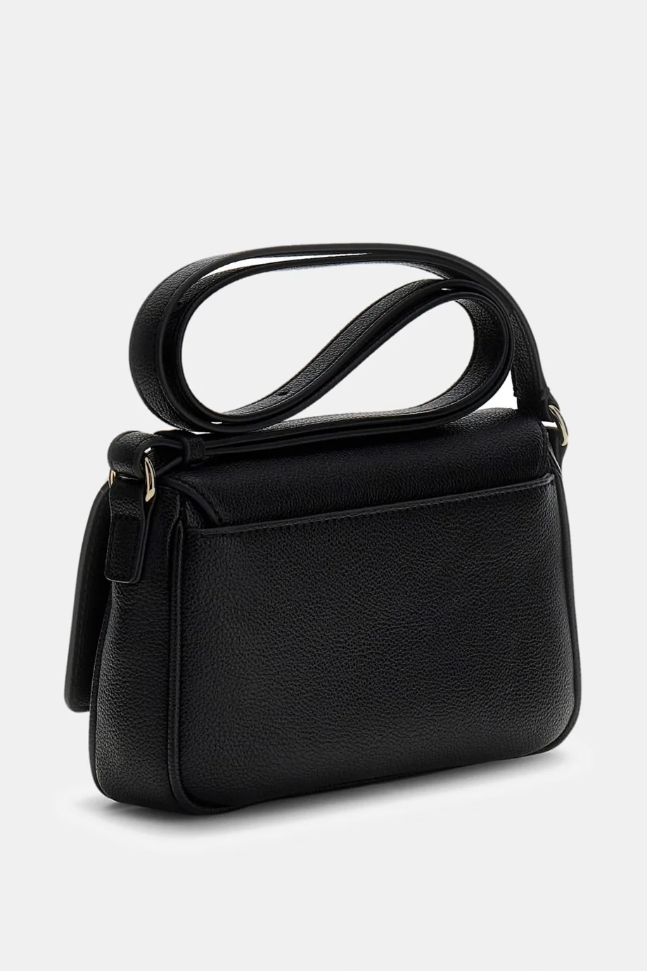 Guess Isola Dönüştürülebilir Kapaklı Çapraz Askılı Kadın Siyah Omuz Çantası HWBG9905210-BLA