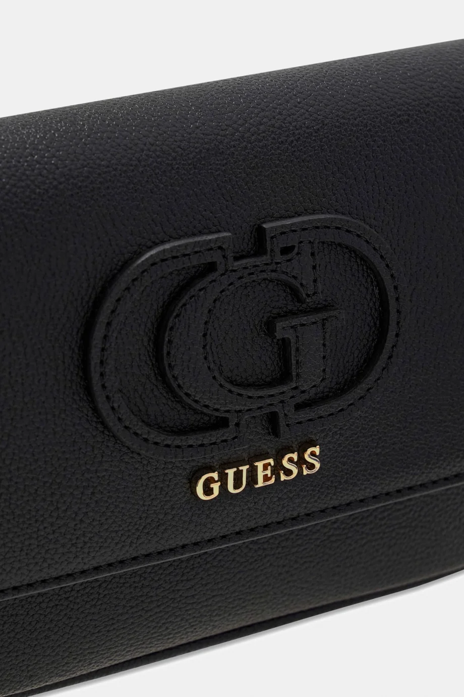 Guess Isola Dönüştürülebilir Kapaklı Çapraz Askılı Kadın Siyah Omuz Çantası HWBG9905210-BLA
